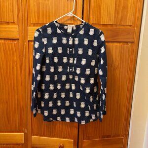 Crewcuts Cotton GIrls Blouse Size 14